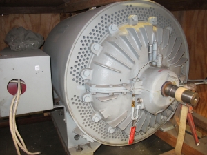 MOTOR, ELECTRIC TYPE, 800 HORSEPOWER, 4160 VOLT ELEC RATING, 3600 RPM, 3020SS6 FRAME, 99 AMPS, TEFC ENCLOSURE, 1.15 SERVICE FACTOR. INDUCTION, HORIZONTAL MOUNT. 0.66KW, 480V SPACE HEATER, PART # 53-807-487-417 (W-50) LOADING & HANDLING FEE $250-